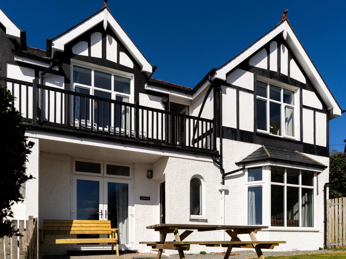 Tegfryn , 5*, Sea View, Borth Y Gest Villa Porthmadog Buitenkant foto
